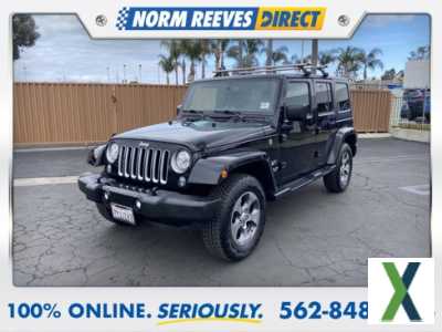 Photo Used 2017 Jeep Wrangler Unlimited Sahara w/ Connectivity Group