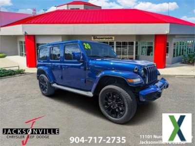 Photo Certified 2020 Jeep Wrangler Unlimited Sahara w/ Advanced Safety Group