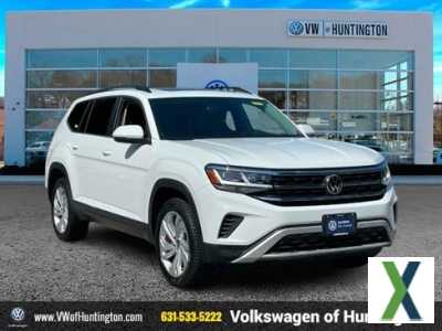 Photo Certified 2021 Volkswagen Atlas SE w/ Panoramic Sunroof Package