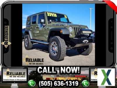 Photo Used 2015 Jeep Wrangler Unlimited Rubicon w/ Connectivity Group