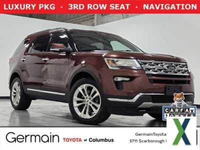 Photo Used 2018 Ford Explorer Limited w/ Class II Trailer Tow Package