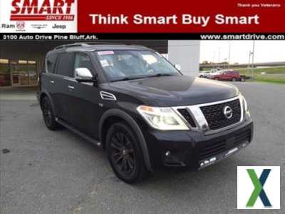 Photo Used 2017 Nissan Armada Platinum w/ Captain Seat Package