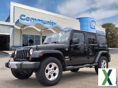 Photo Used 2013 Jeep Wrangler Unlimited Sahara w/ Connectivity Group