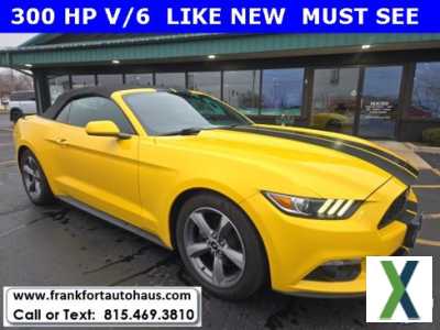 Photo Used 2016 Ford Mustang Convertible w/ Equipment Group 051A
