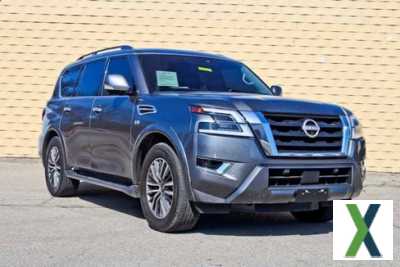 Photo Used 2021 Nissan Armada SL w/ Captain's Chairs Package